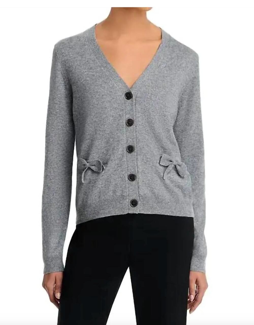 Jumper1234 NEW Bow Pocket Cardigan, Small